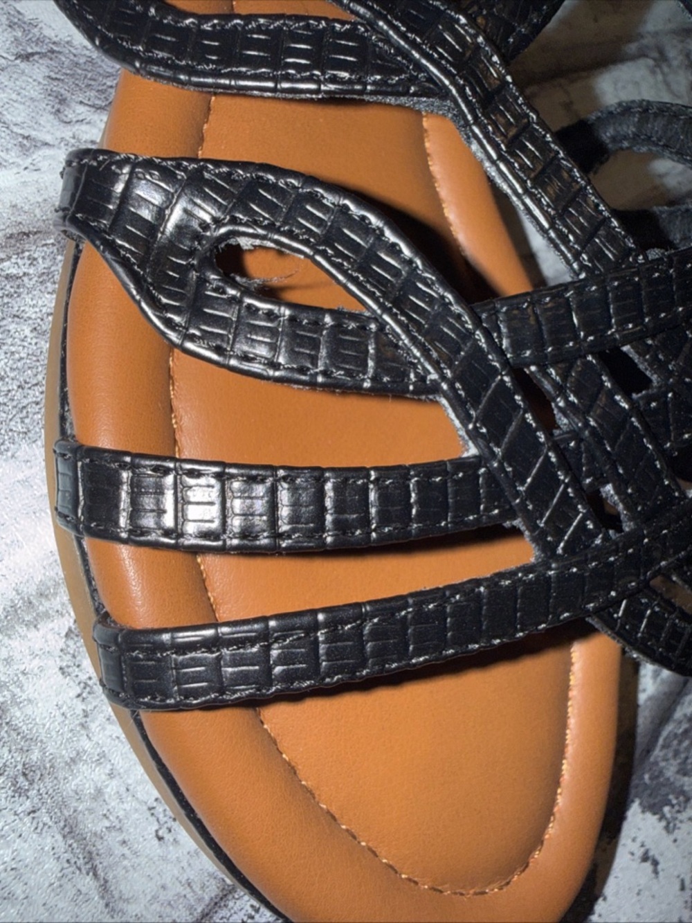 Cushion Air Memory Foam Women’s Sandal Joanna Size 6.5 W NEW - Picture 7 of 10